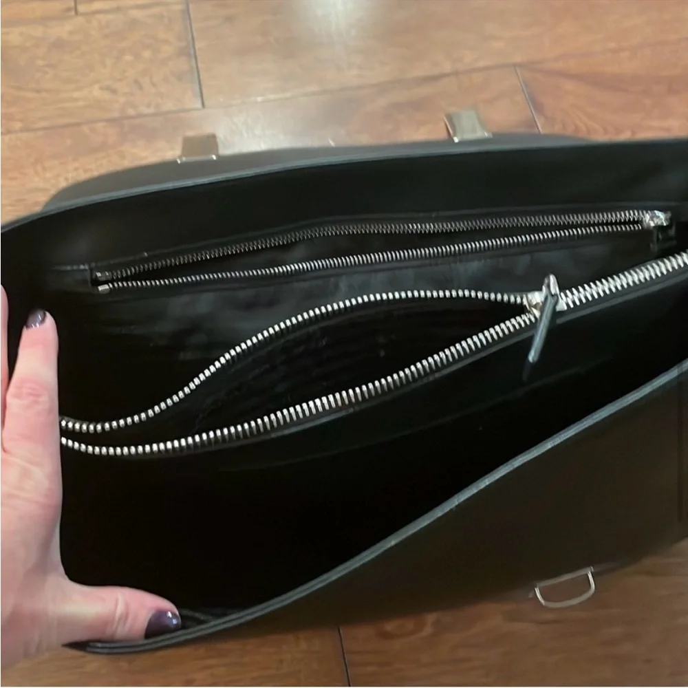 Prada Briefcase In Leather - Picture 10 of 14
